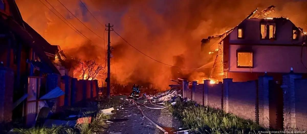 Rússia lança maior ataque aéreo contra Ucrânia em três anos