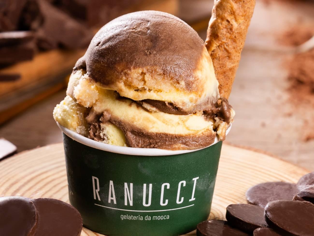 Sabores invernais da Gelateria Ranucci têm toque gourmet e aconchego nos dias mais frescos