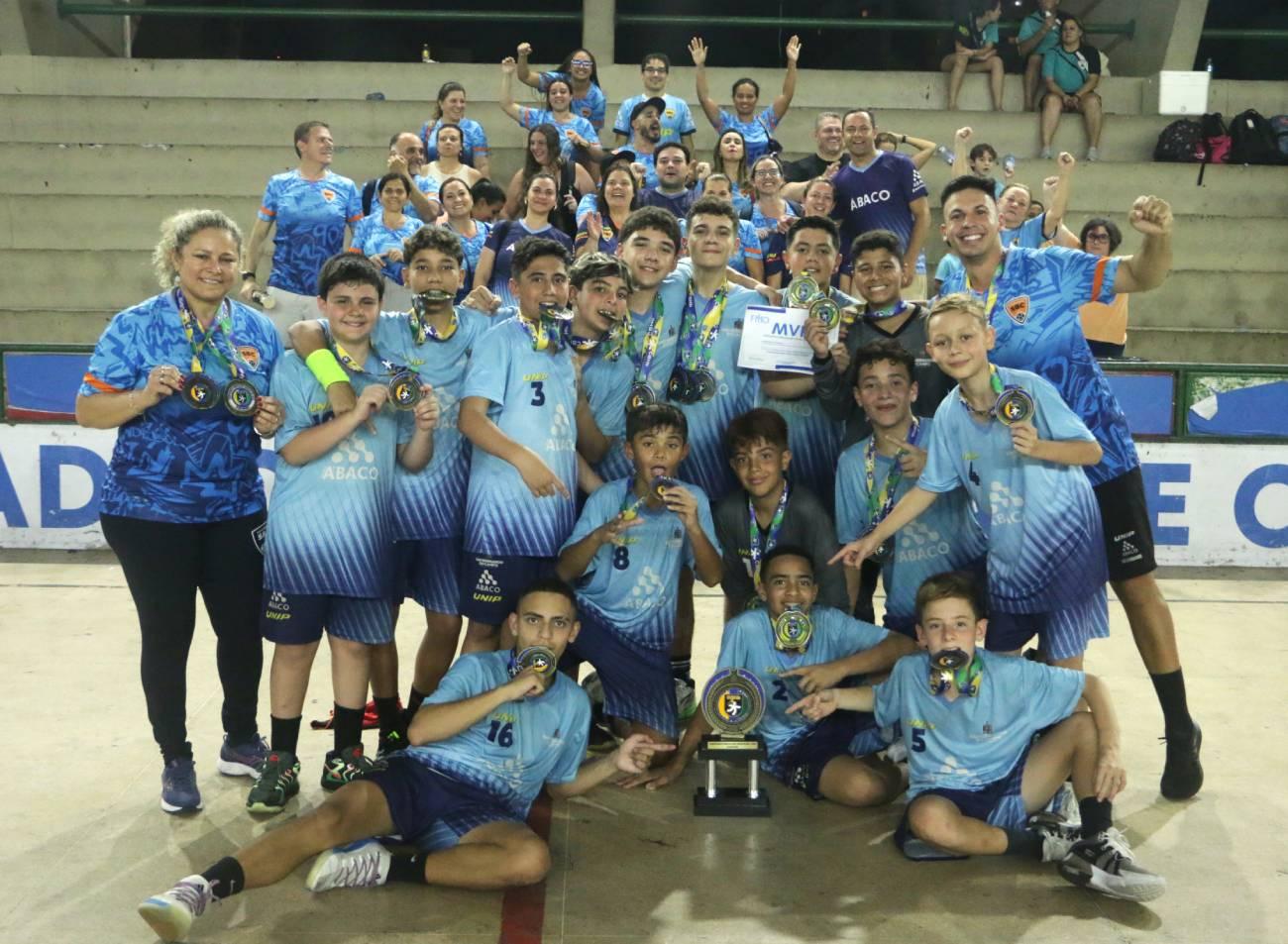 São Bernardo é campeão mirim no Brasileiro masculino de handebol e resgata tradição