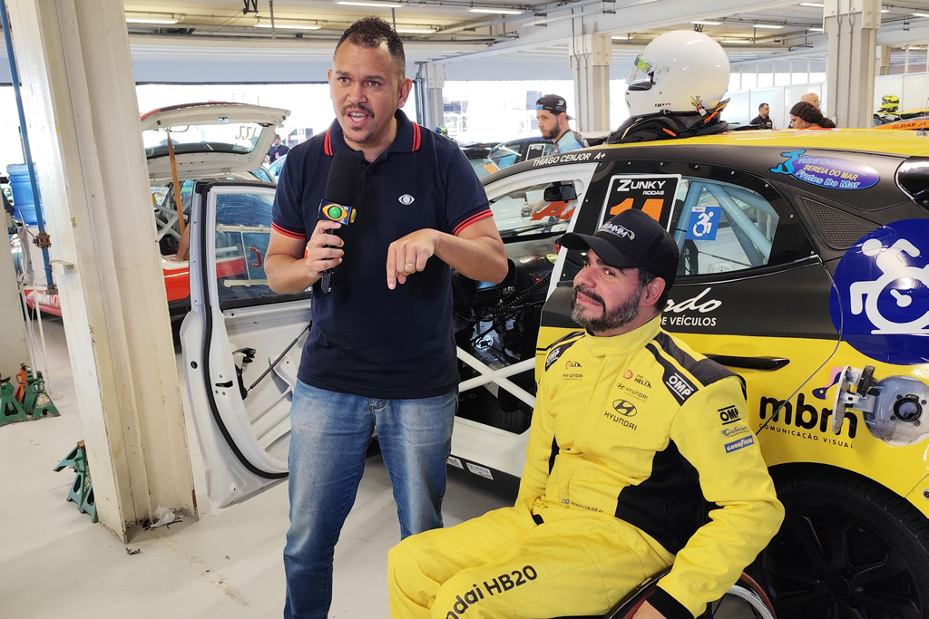 Thiago Cenjor estreia como primeiro piloto cadeirante da Copa HB20