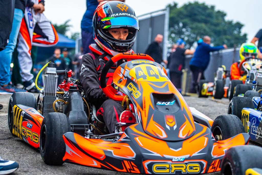 Gael Rampazzo vai em busca de pódio da Mini Max na etapa da Copa São Paulo KGV