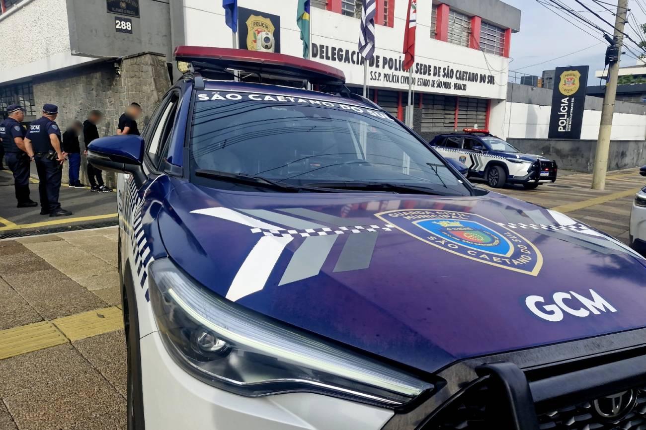 GCM de São Caetano prende trio envolvido em roubos a farmácias