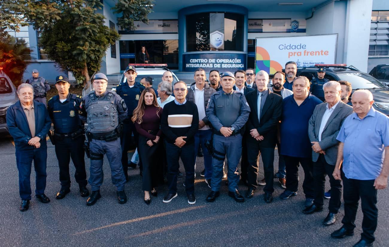Prédio do COI passará por reestruturação em reforço de parceria com forças de segurança de São Bernardo
