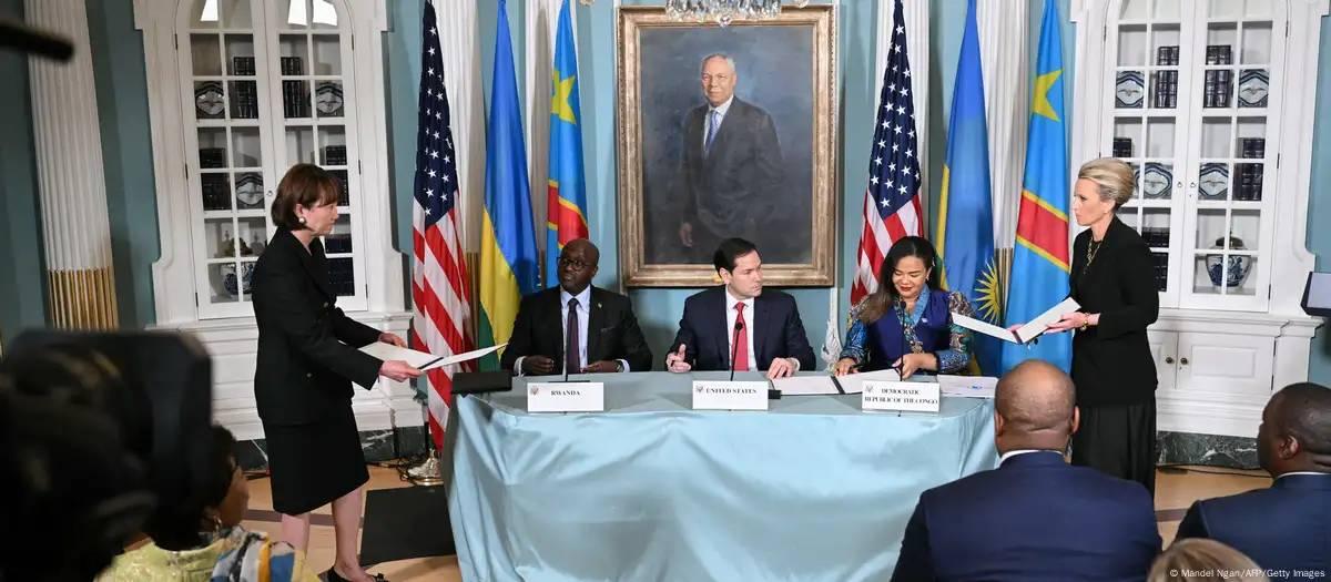 RD Congo e Ruanda assinam acordo de paz mediado pelos EUA