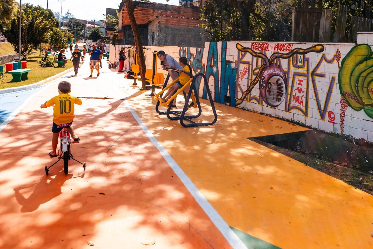 Áreas públicas de São Bernardo ganham vida nova com arte urbana e investimentos estruturais