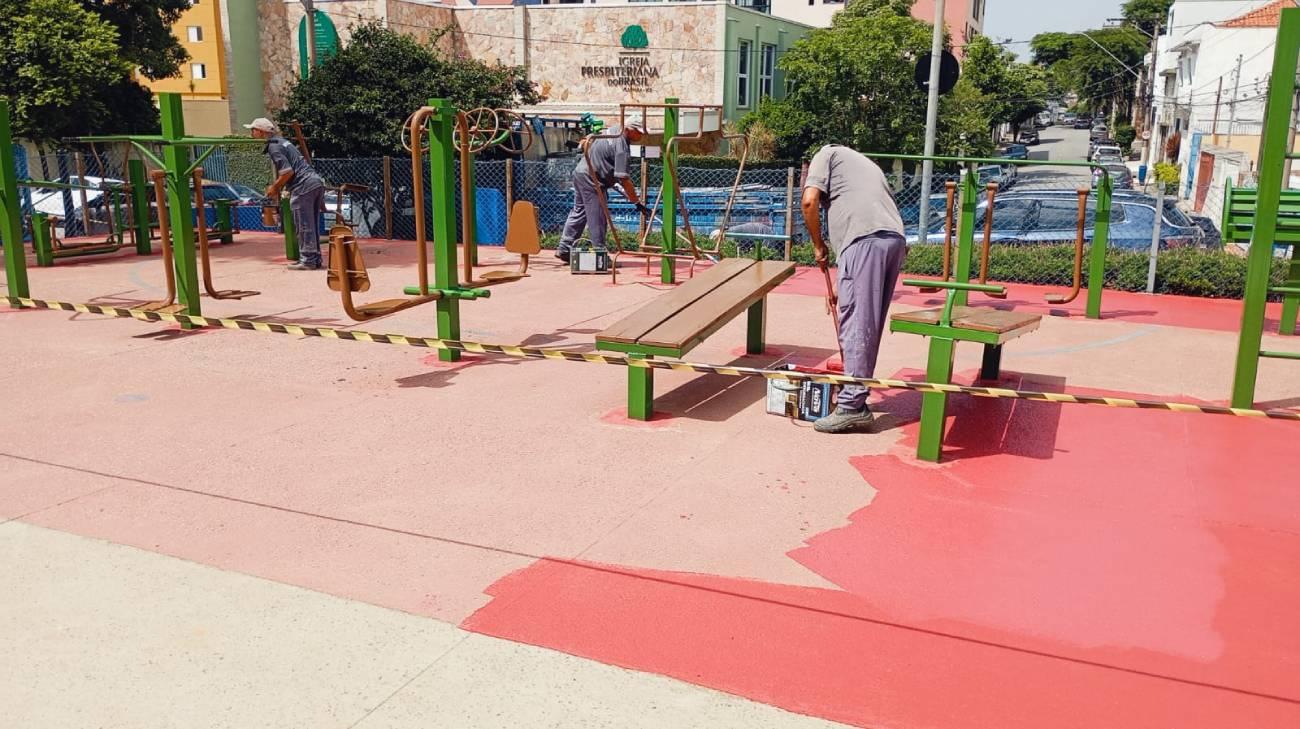 Em seis meses de Programa São Caetano Cidade Linda, Prefeitura revitaliza parques, praças e cemitérios municipais