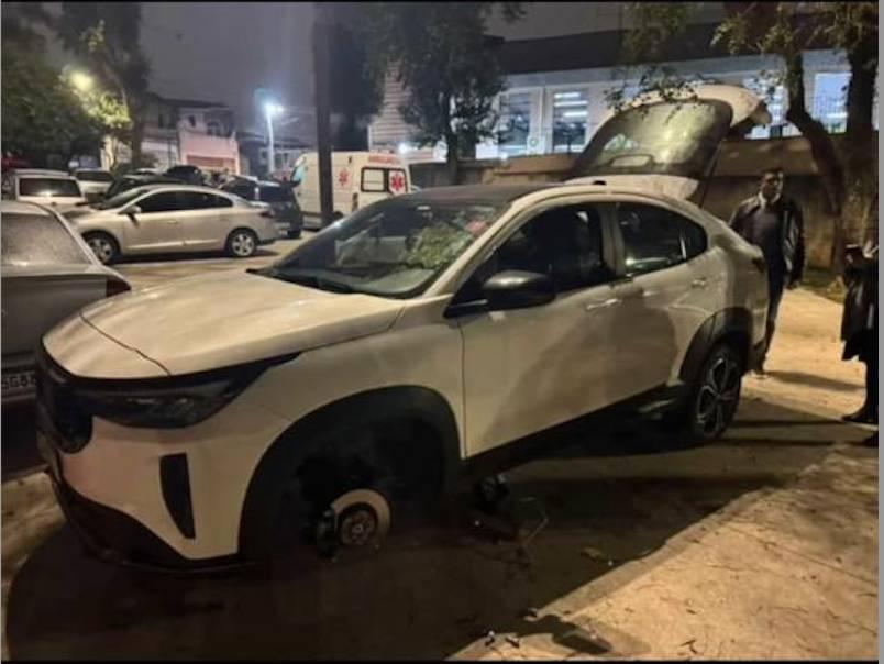 GCM de São Bernardo prende homem por furto de rodas no Jardim do Mar