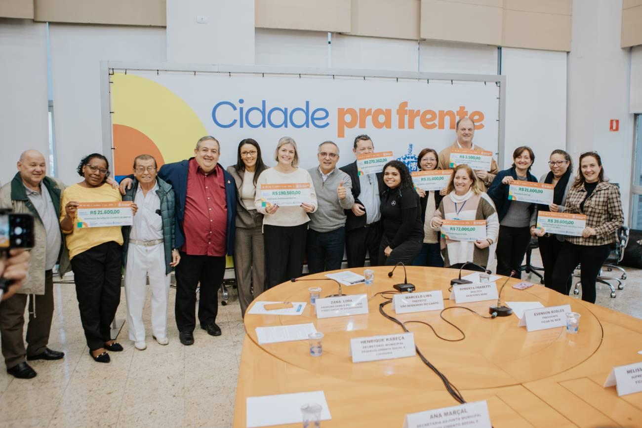 Instituições sociais de São Bernardo recebem R$ 640 mil para projetos voltados à infância e adolescência