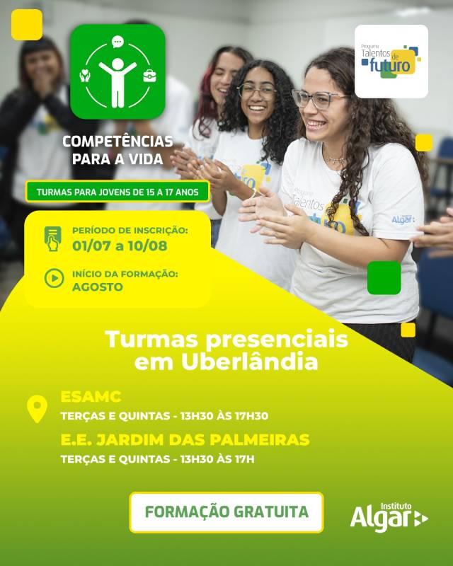 Instituto Algar abre inscrições para formação gratuita que prepara jovens para o mercado de trabalho