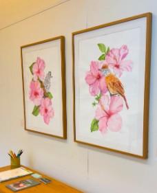 Mari Deus estreia exposição solo no Uberlândia Shopping com olhar poético sobre a fauna e a flora urbana