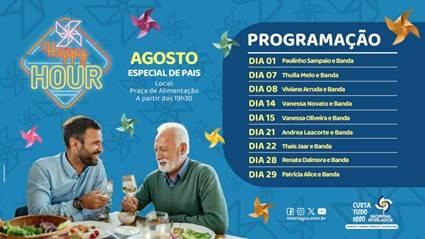 Mês dos Pais tem programação musical gratuita e especial no Shopping Interlagos
