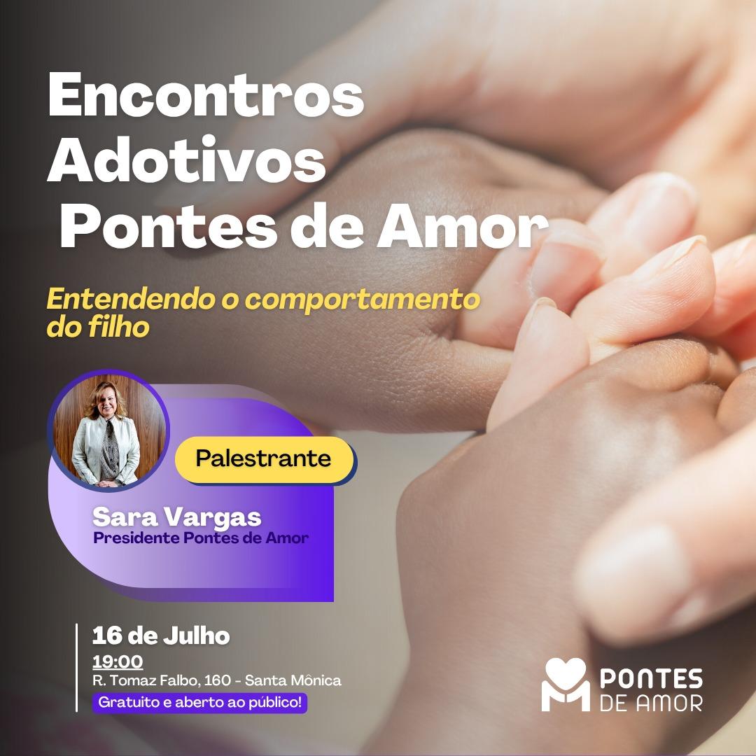 Pontes de Amor promove encontro sobre comportamento infantil no contexto da adoção