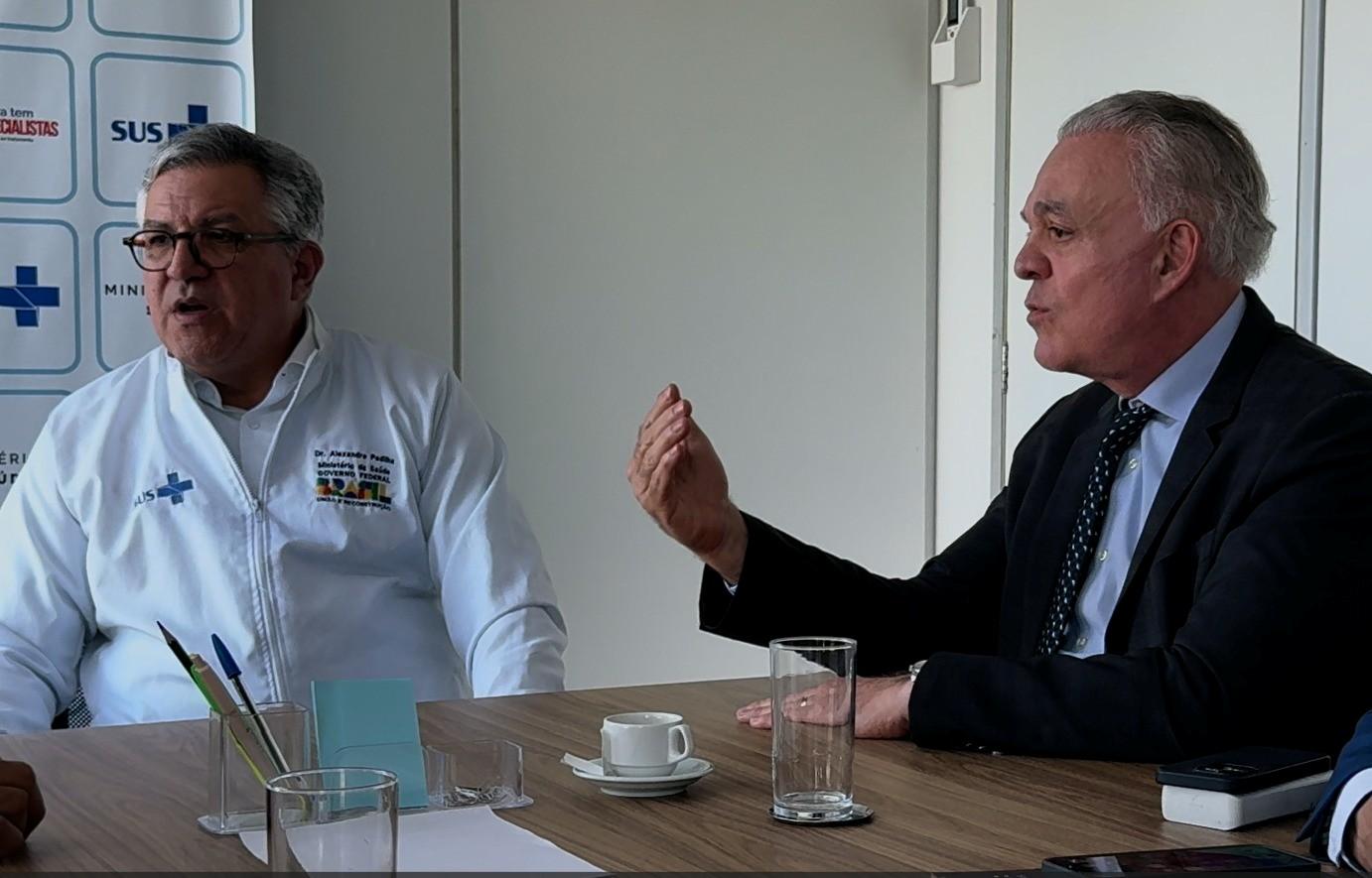 Prefeito Paulo Sérgio busca apoio no Ministério da Saúde para garantir mais recursos ao município