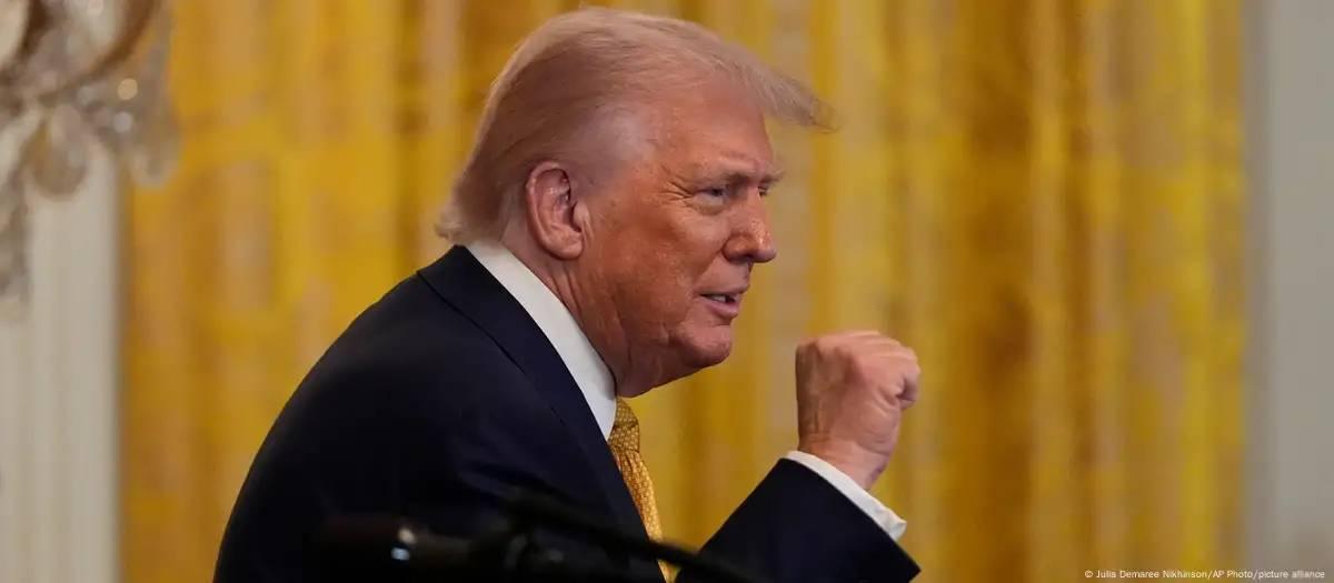 Trump diz que tarifa de 50% é para países 