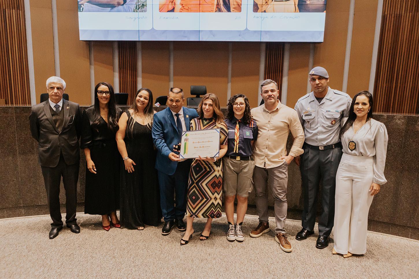 Vice-prefeita de São Bernardo, Jéssica Cormick recebe título de cidadã são-bernardense