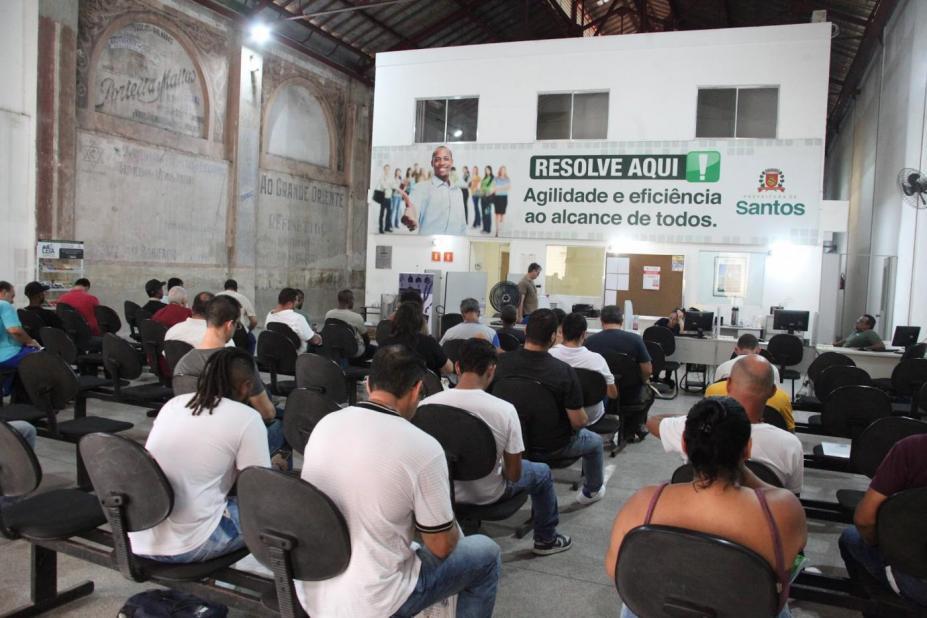 Centro de Emprego em Santos já disponibiliza cartas de encaminhamento para mais de 140 vagas