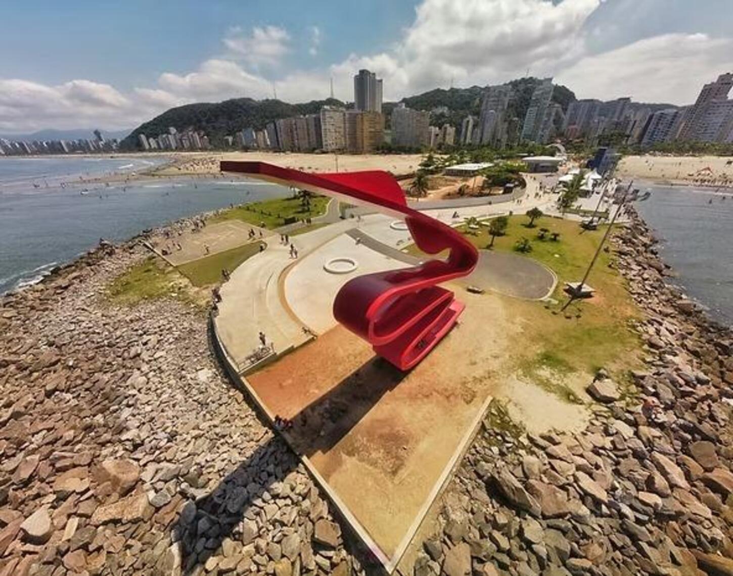 Concurso de fotos aéreas de Santos está com inscrições abertas