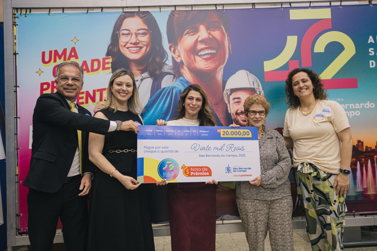 Em São Bernardo, Nota de Prêmios chega à marca de R$ 400 mil em programa de combate à sonegação