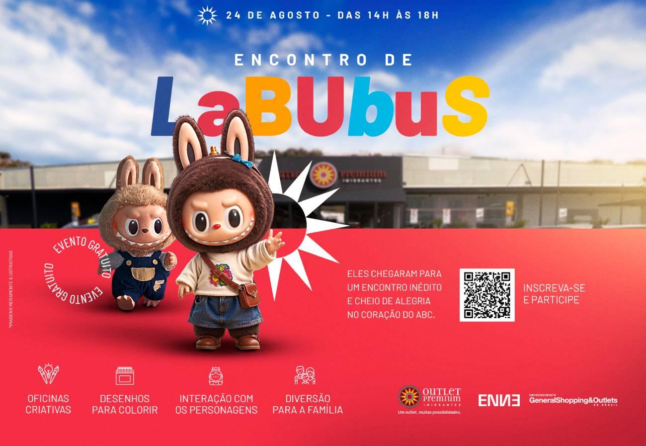 Encontro de Labubus chega ao ABC Paulista