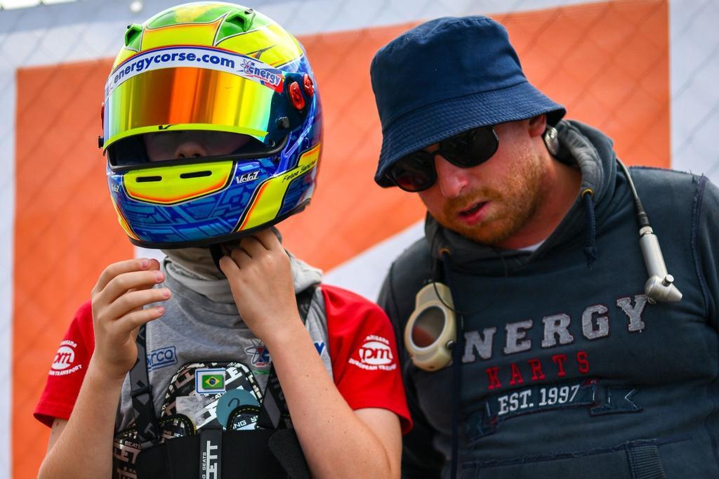 Felipe Sanches inicia treinos na Suécia visando o Champions of the Future e o Mundial de Kart