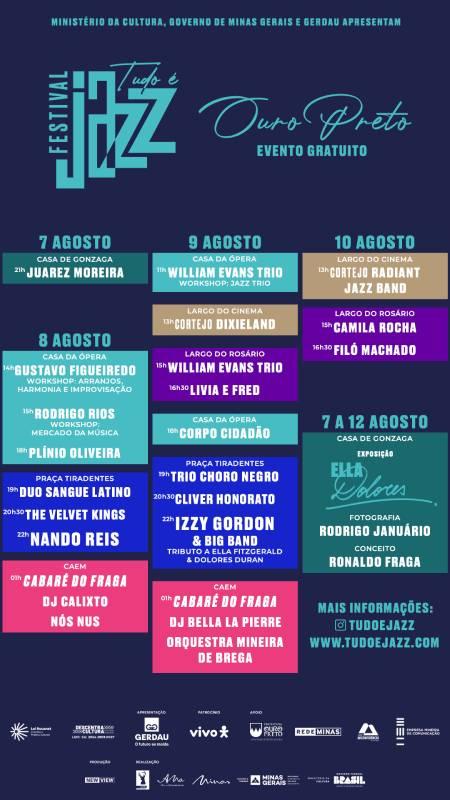 Festival Tudo É Jazz 2025 começa nesta quinta-feira e homenageia Ella Fitzgerald e Dolores Duran