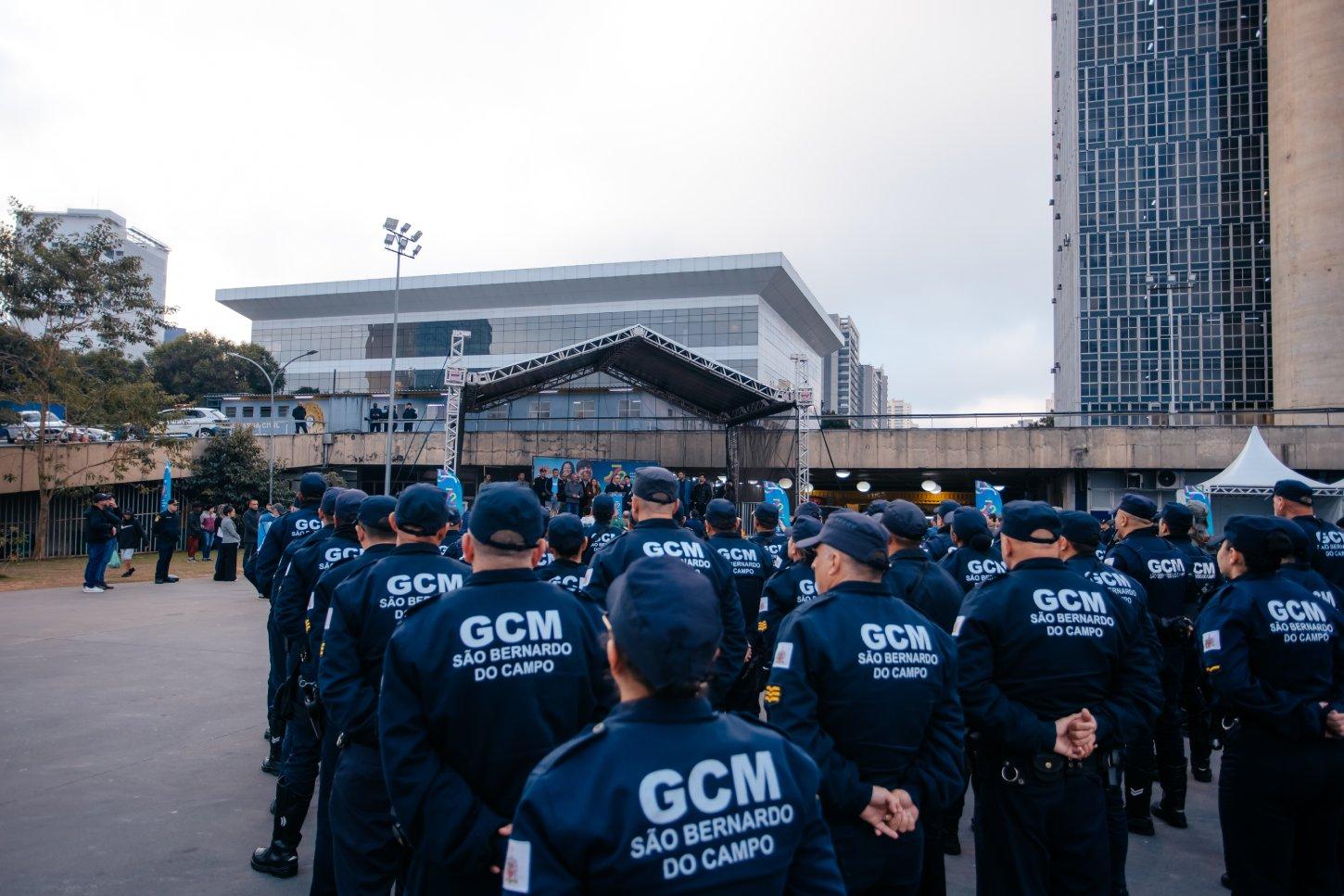 GCM de São Bernardo completa 26 anos com novo armamento e ampliação do videomonitoramento de segurança