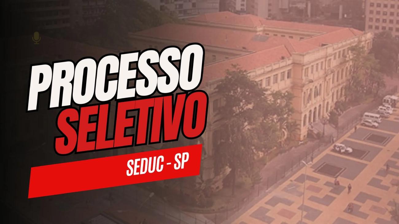 Inscrições para o concurso da Seduc-SP foram prorrogadas
