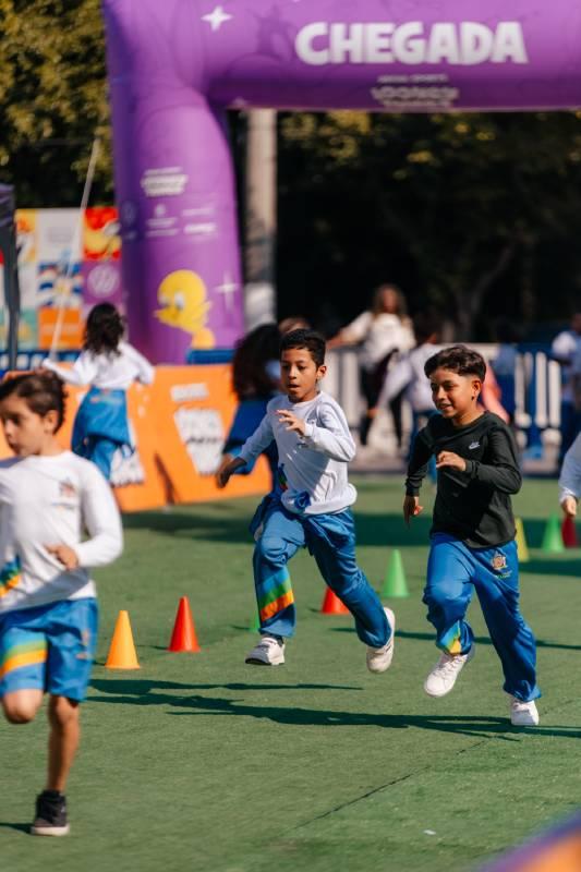 Maratona Kids de São Bernardo movimenta arena montada no Poliesportivo com 5 mil estudantes