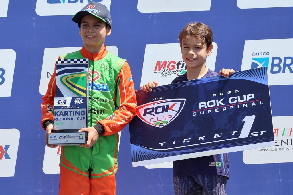 Matias Dominguez é campeão da Regional Cup de Kart e garante vaga para representar o Brasil em competição mundial na Itália