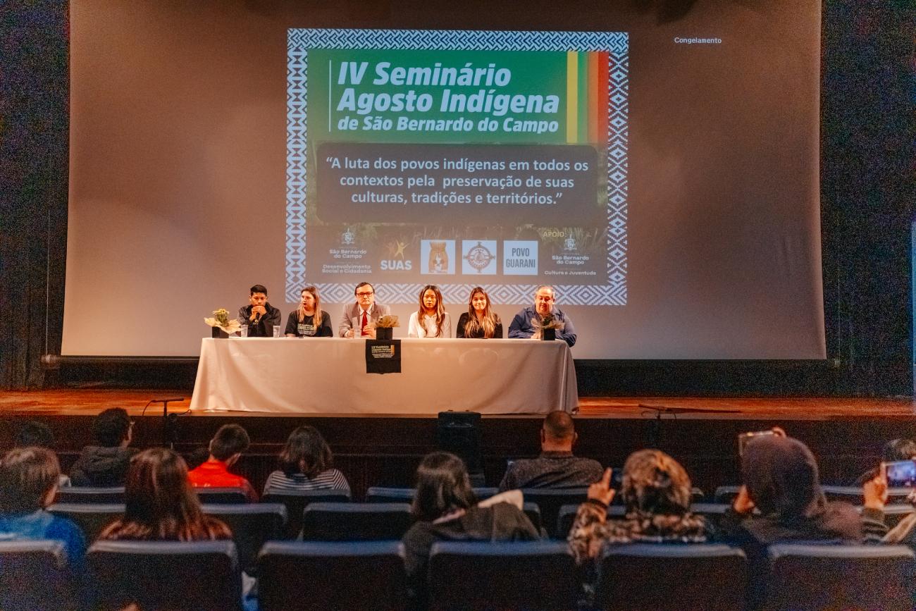 Povos originários de São Bernardo ganham voz e visibilidade no Seminário Agosto Indígena