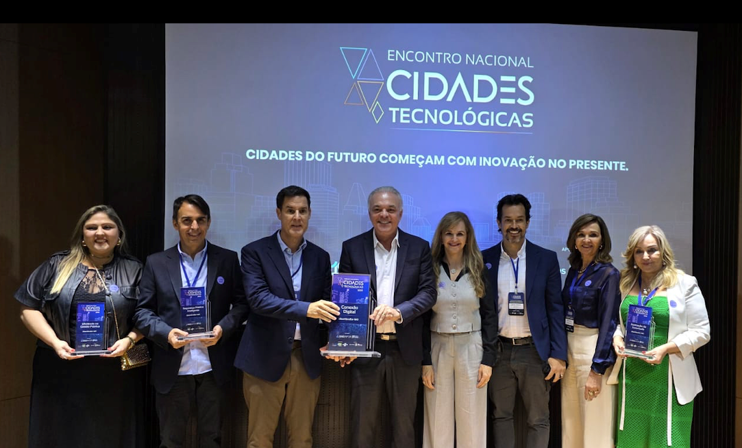 Prefeitura conquista Prêmio Nacional Cidades Tecnológicas 2025 em quatro categorias