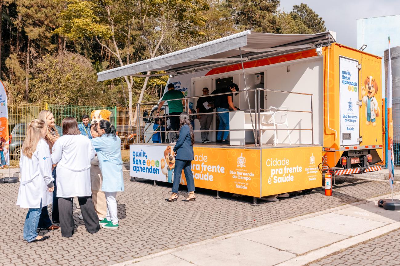 Programa lançado em São Bernardo irá avaliar saúde visual e auditiva dos alunos da rede municipal