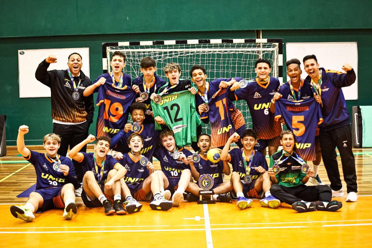 São Bernardo é prata no Campeonato Brasileiro Infantil de handebol