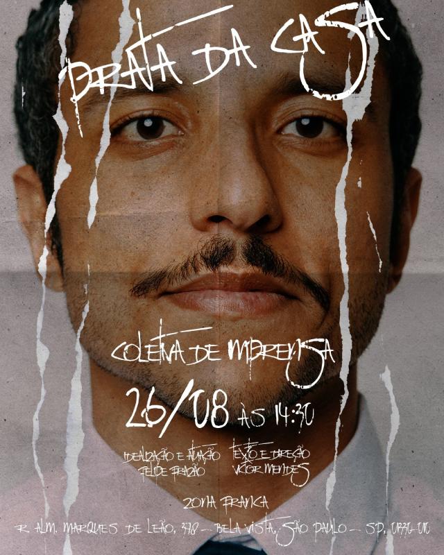 Solo de teatro de Felipe Frazão e Victor Mendes tem ginga de samba e sabor de vida