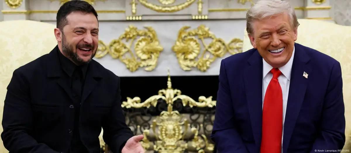 Trump e Zelenski chamam Putin para negociarem paz juntos