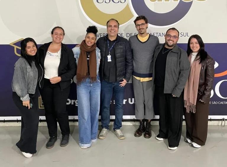 USCS celebra retorno e partida de intercambistas profissionais em projeto de resiliência local