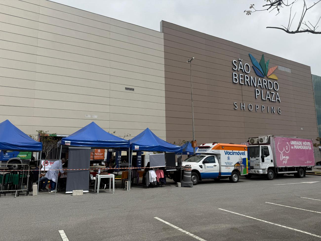Ação especial da Caravana da Saúde, em São Bernardo, registra mais de 850 atendimentos a serviços