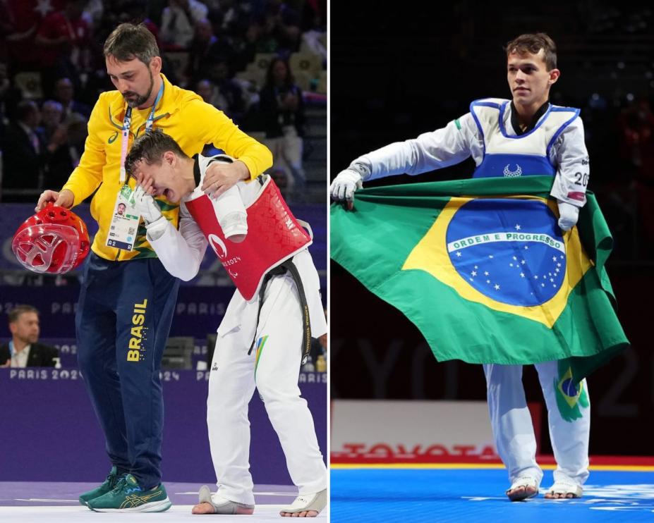 Após grave lesão nos Jogos em Paris, santista campeão paralímpico mira o Mundial