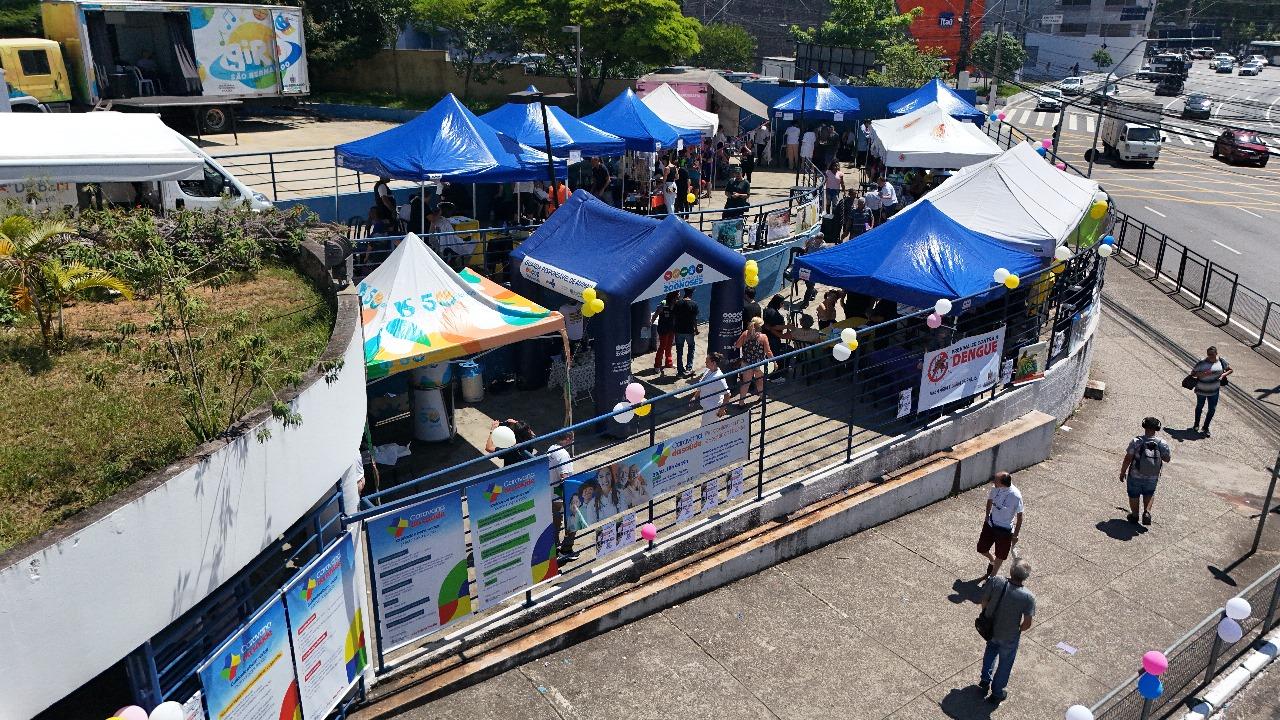 Caravana da Saúde promove evento de educação sanitária em São Bernardo
