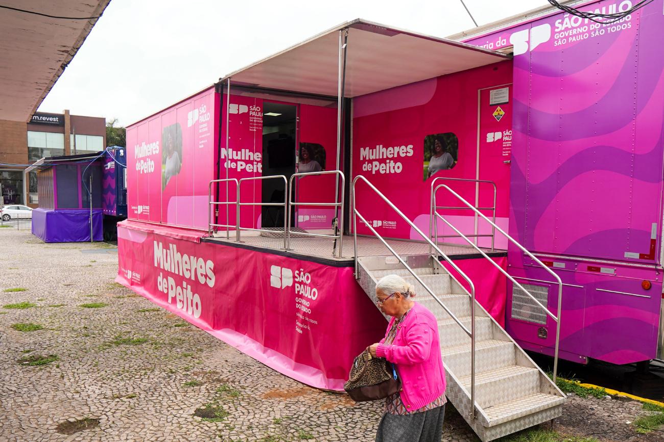 Carreta da Mamografia chega à Grande SP e ao interior com exames gratuitos