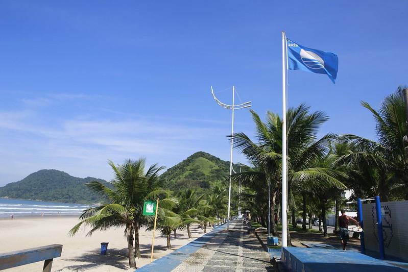 Cerimônia Nacional de entrega da premiação Bandeira Azul 2025 vai acontecer em Guarujá