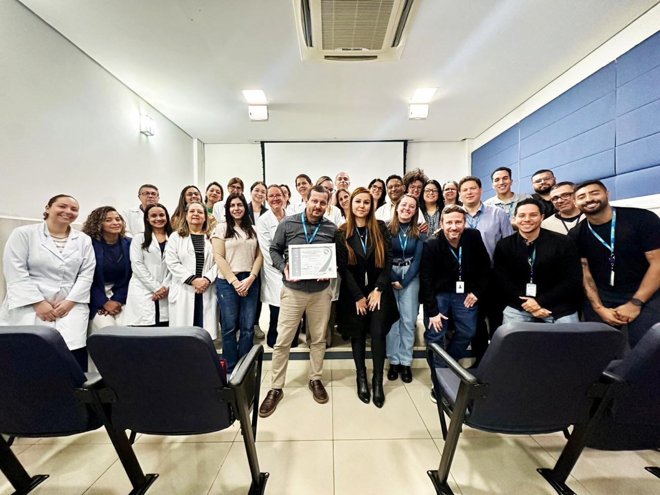 Complexo Hospitalar de São Caetano celebra manutenção do selo de qualidade ONA 2