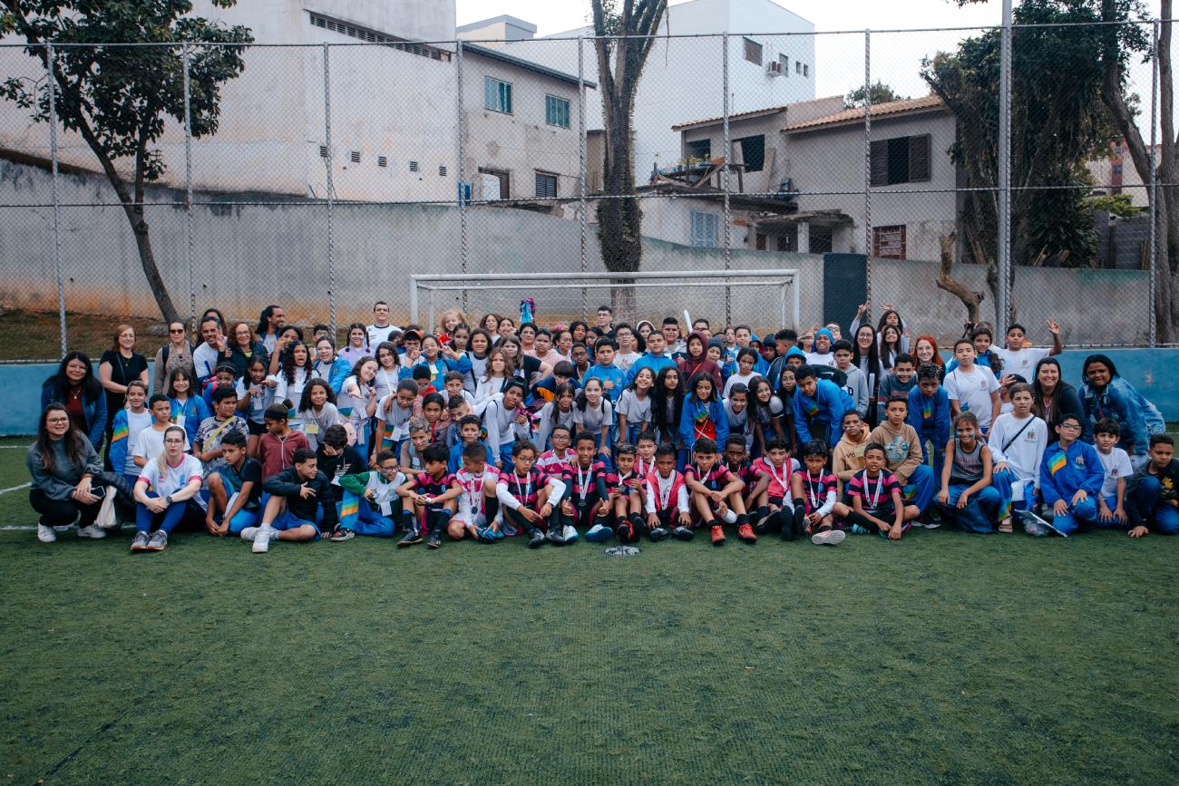 Final do futebol society nos Jogos Escolares revela sonhos além da prática esportiva