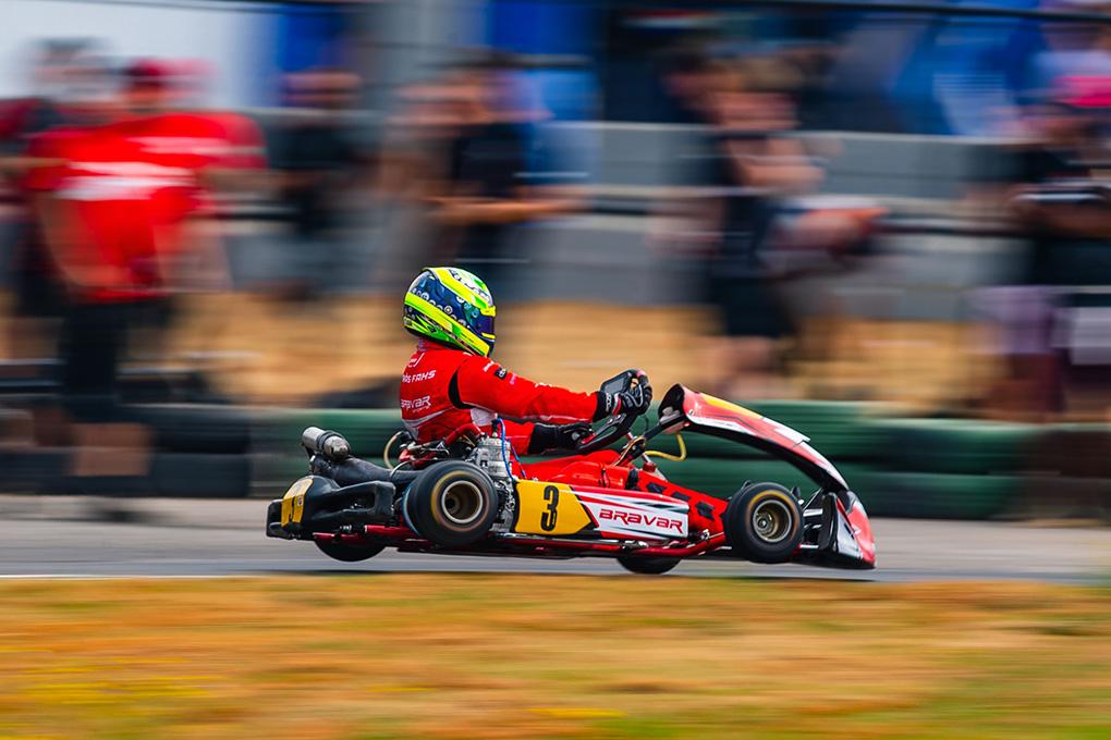 Firás Fahs salva um sétimo lugar na Copa São Paulo Light de Kart