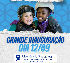 Maior pista itinerante de patinação no gelo do Brasil estreia no Uberlândia Shopping nesta sexta-feira