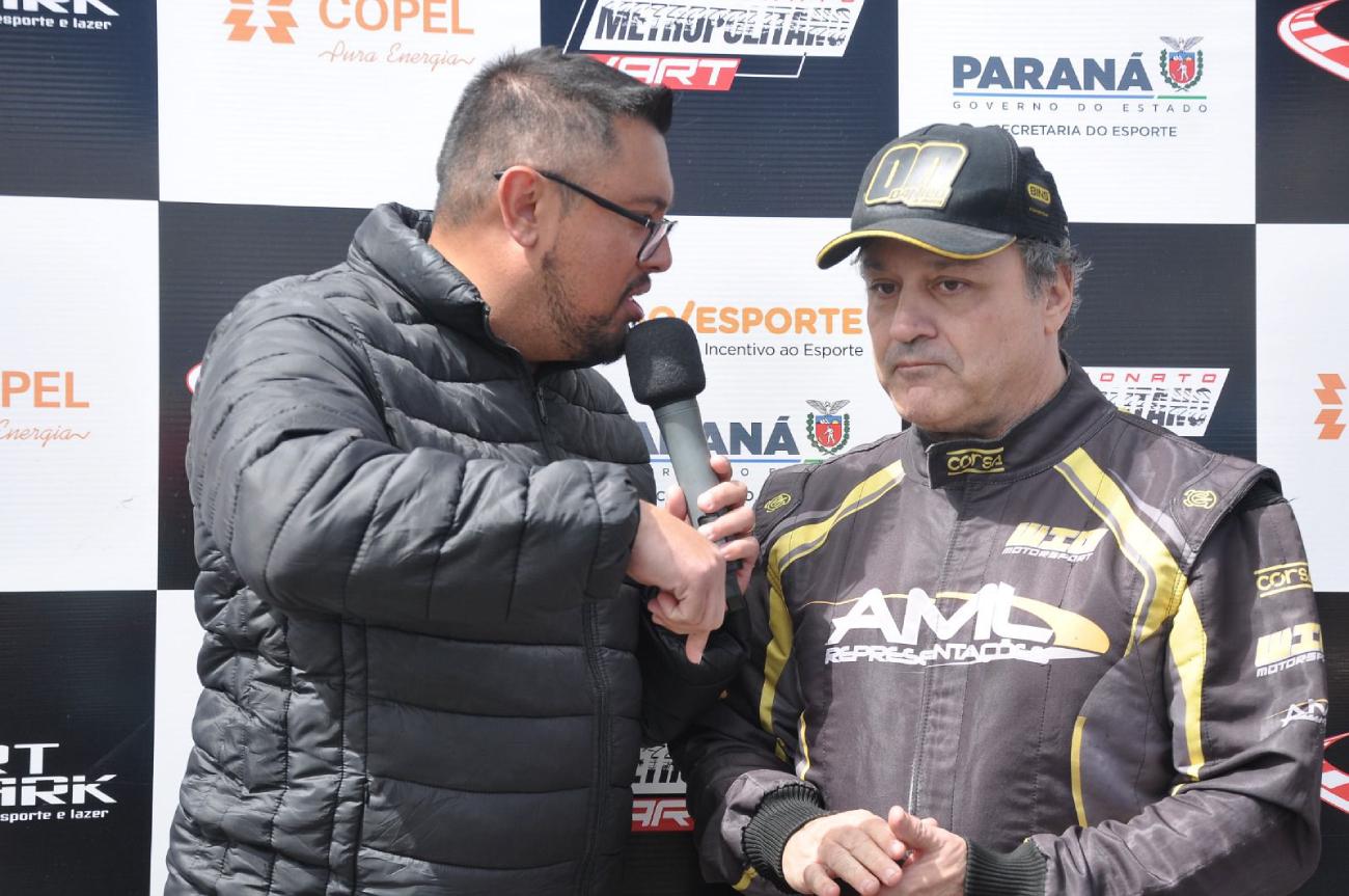 Metropolitano de Kart de Curitiba tem conquista histórica de Aloysio Ludwig