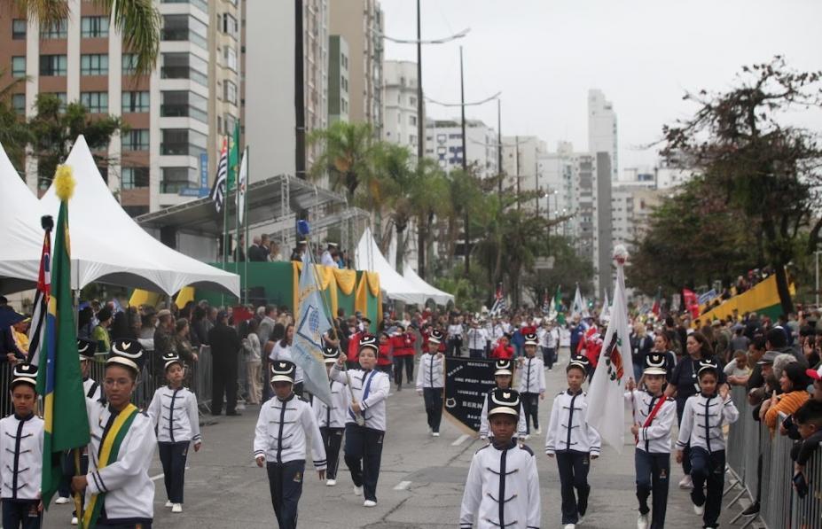 Orla de Santos terá desfile e atividades culturais no Dia da Independência