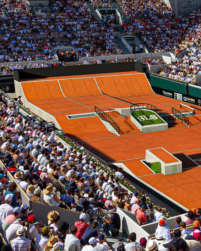 Rayssa Leal defende o bicampeonato em Paris em pista inédita dentro do Stade Roland Garros