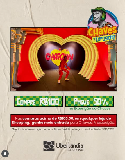 Uberlândia Shopping lança promoção especial para a Expo Chaves