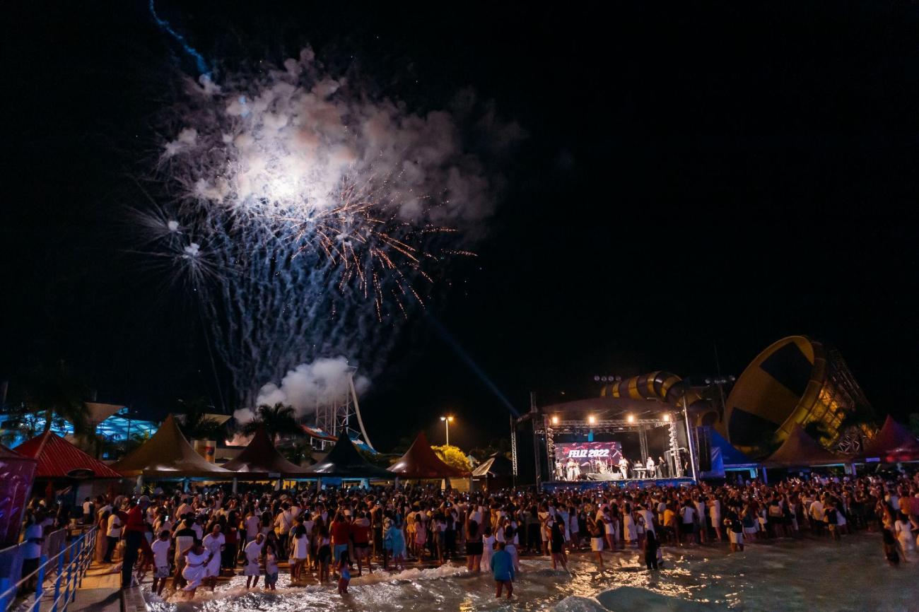 Wet'n Wild celebra a 14ª edição de Réveillon com três experiências exclusivas para toda a família